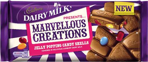 Dairy Milk Marvellous Creations - Marvelous Creations Dairy Milk (510x340), Png Download