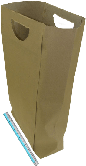 Medium Carry Bag With Gussets - Bag (600x600), Png Download