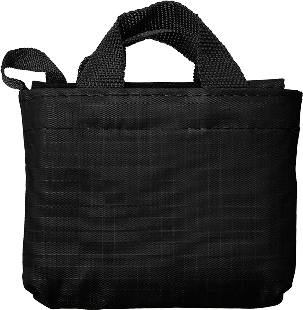 Bb7799 Foldable Shopper In Carry Bag - Bag (700x700), Png Download