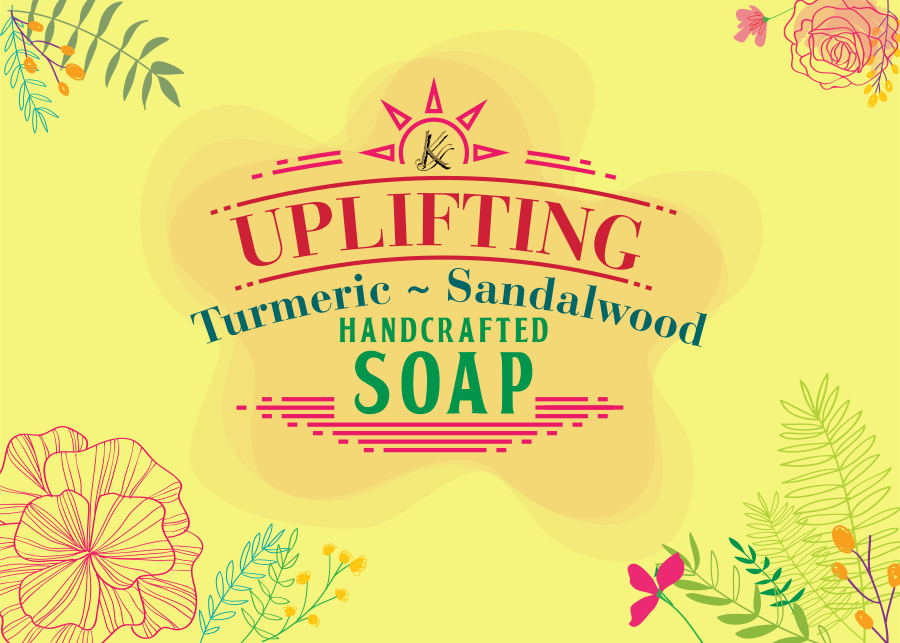 Uplifting Haldi Chandan Soap Front (900x643), Png Download
