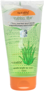 Skin Care Patanjali Saundarya Aloevera Gel Kesar Chandan (500x374), Png Download