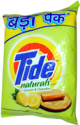 Tide Naturals Lemon & Chandan 500 Gm (500x500), Png Download