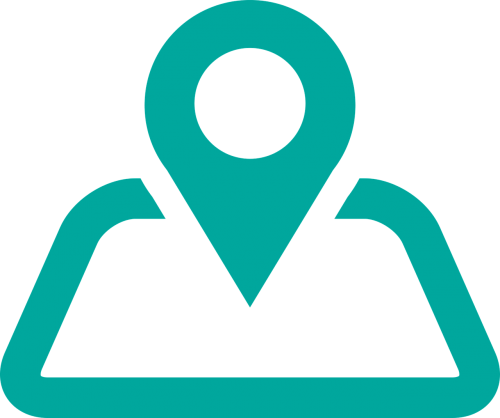 Ubicacion Vector (500x418), Png Download