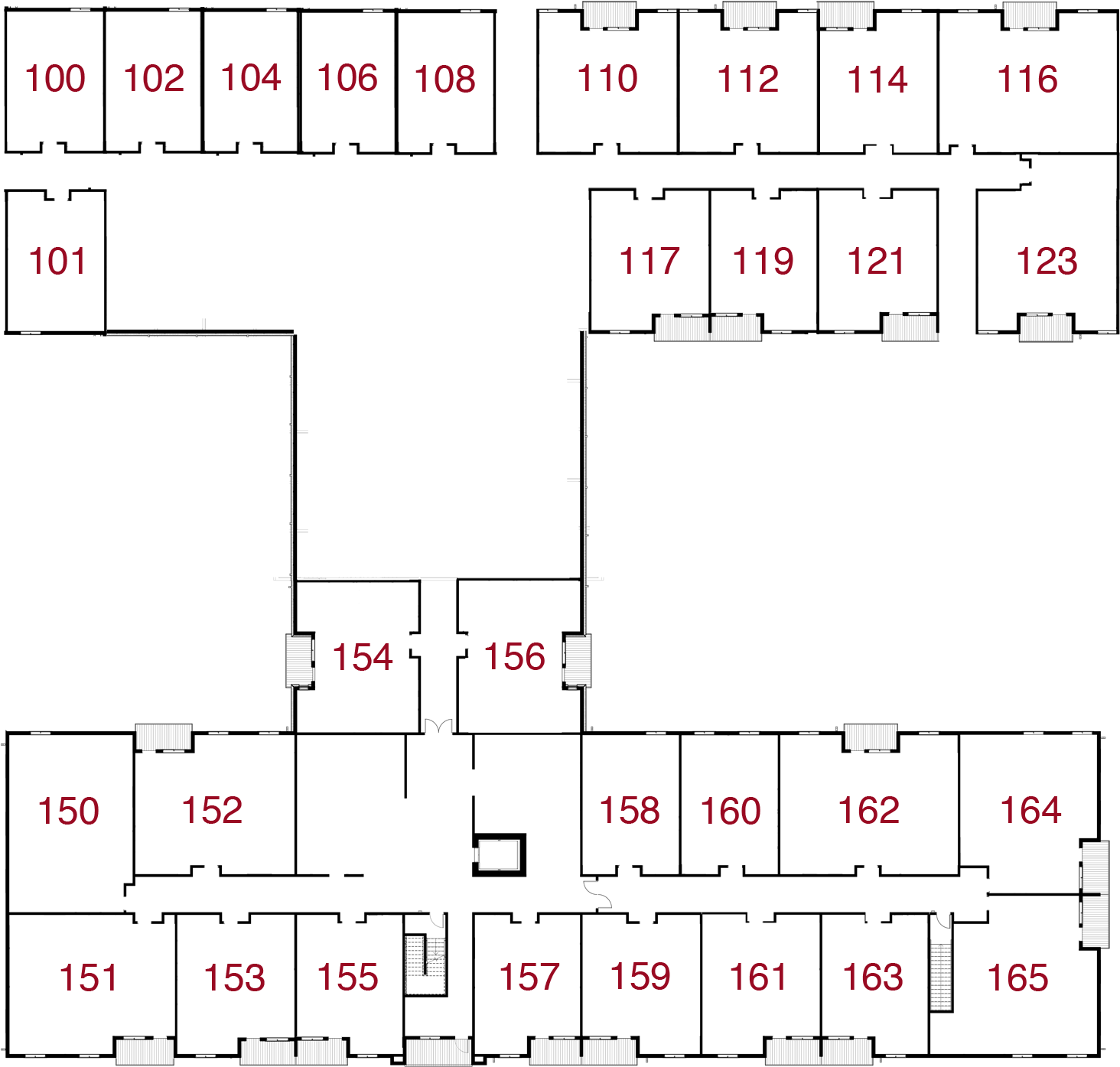 1st Floor Floorplan Diagram (1500x1458), Png Download
