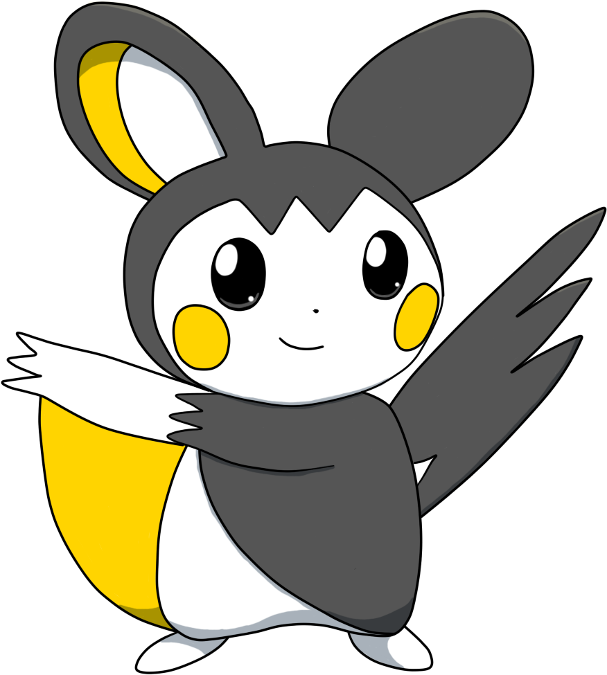 The Emolga You See On The Title Banner - Tree House (1000x1000), Png Download