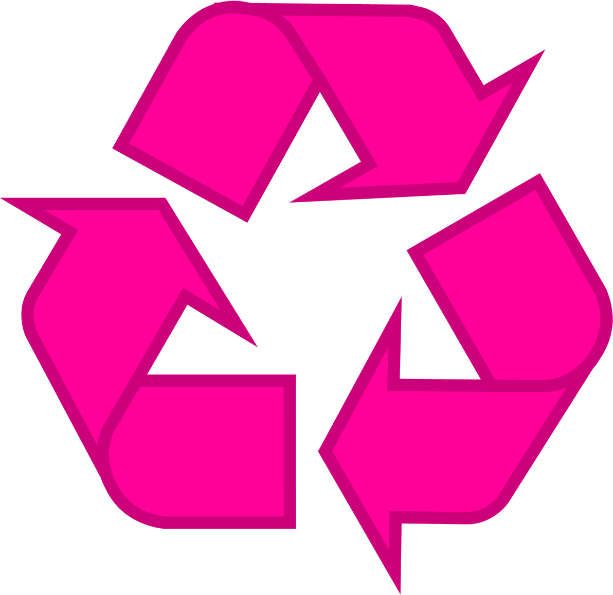 Recycling Symbol Icon Outline Sol - Recycle Symbol Png (1200x1171), Png Download