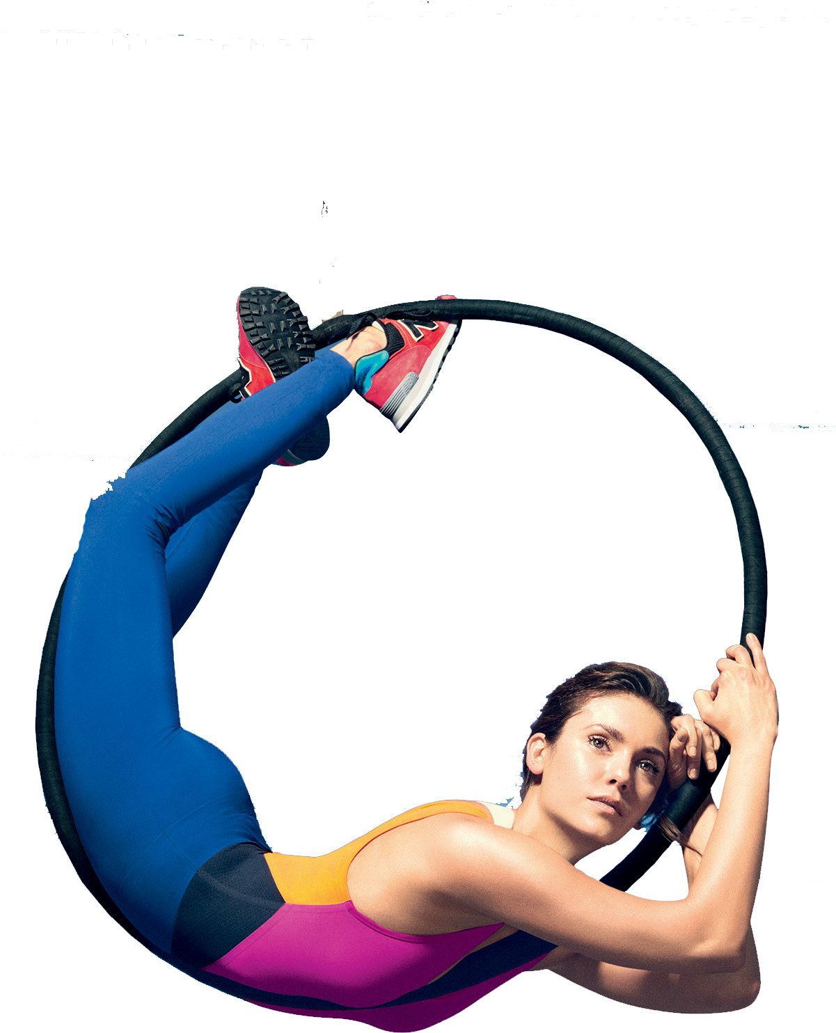 I Have A Cutout - Ribbon (rhythmic Gymnastics) (1200x1618), Png Download