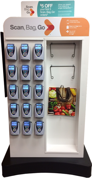 Kroger Scan, Bag, Go Program - Bag (755x675), Png Download