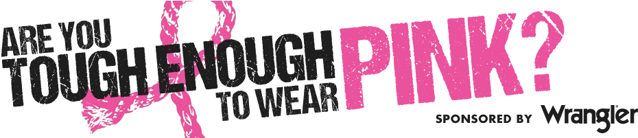 Tough Enough To Wear Pink (960x200), Png Download