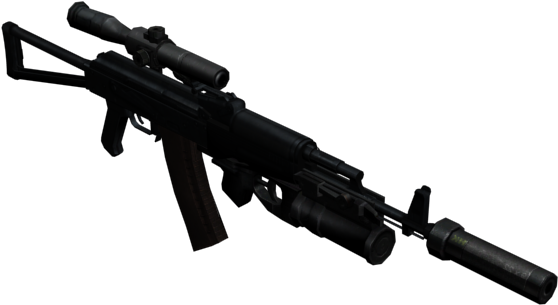 Add Media Report Rss Ak - Ak 47 Stalker Gta Sa (640x480), Png Download