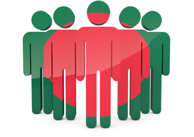 Bangladesh Flag Amazing Png Icon - South African People Png (640x480), Png Download