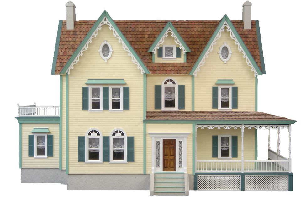 North Park Dollhouse Kit Real Good Toys - House Toys (1024x1024), Png Download