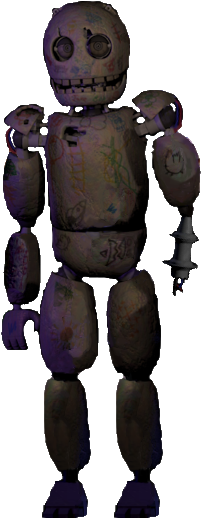 File History - Five Nights At Candy's Blank Png (269x558), Png Download