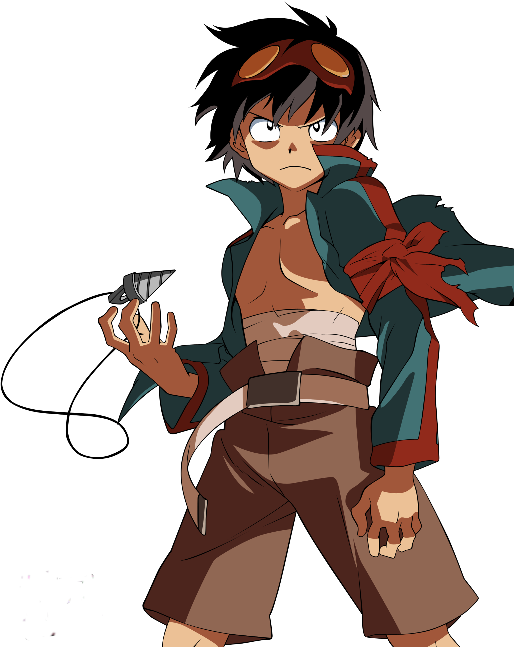 Simon Full Body - Tengen Toppa Gurren Lagann Simon (2000x2467), Png Download
