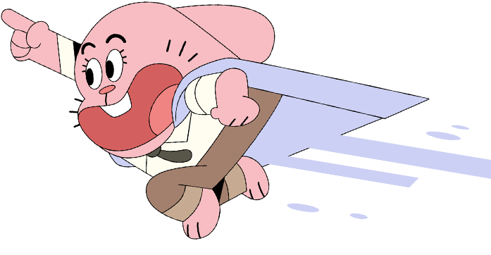 Mutantfridgemayhem Richard - Amazing World Of Gumball Png (745x383), Png Download