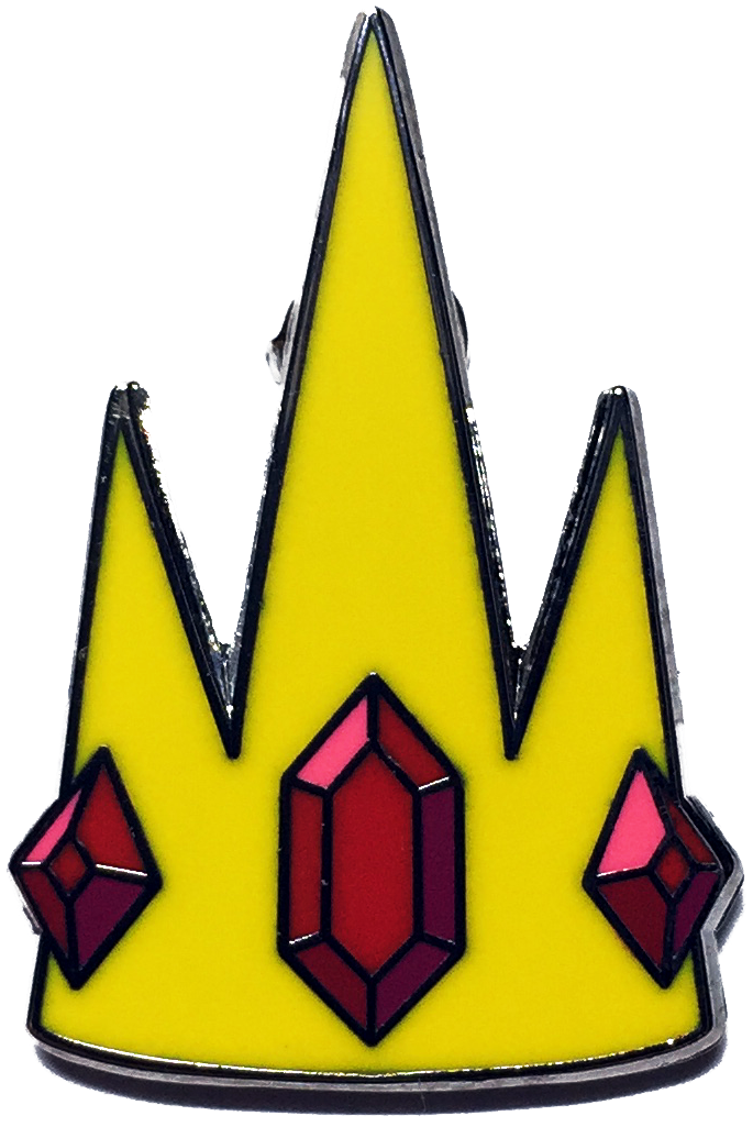 Ice King Crown Pin - Adventure Time (1024x1024), Png Download