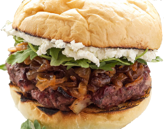 Applebee's Grill And Bar Fisherman's Wharf 2770 Taylor - Hamburger (570x450), Png Download