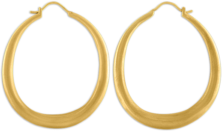Duo Hoop Earrings - Earring (769x769), Png Download