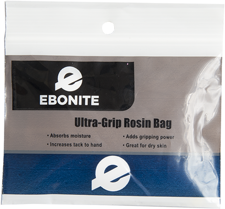 Ultra-grip Rosin Bag - Ebonite Micro Fiber Grip Sack- Black (500x500), Png Download
