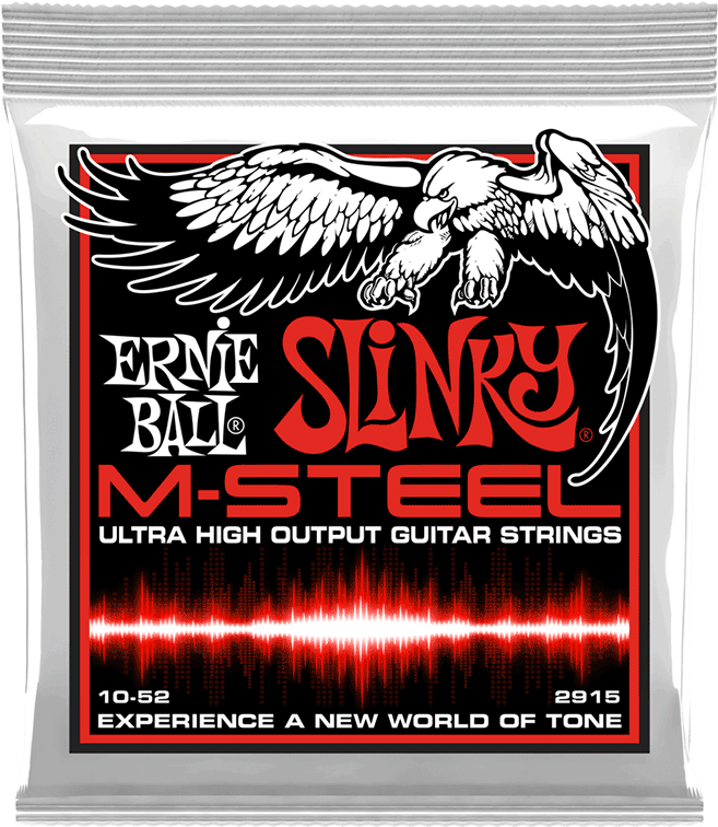 Ernie Ball M-steel Skinny Top Heavy Bottom Slinky Electric - Ernie Ball M Steel Skinny Top Heavy Bottom (1000x1000), Png Download