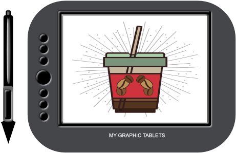 Xp Pen Deco 3 Size (500x300), Png Download