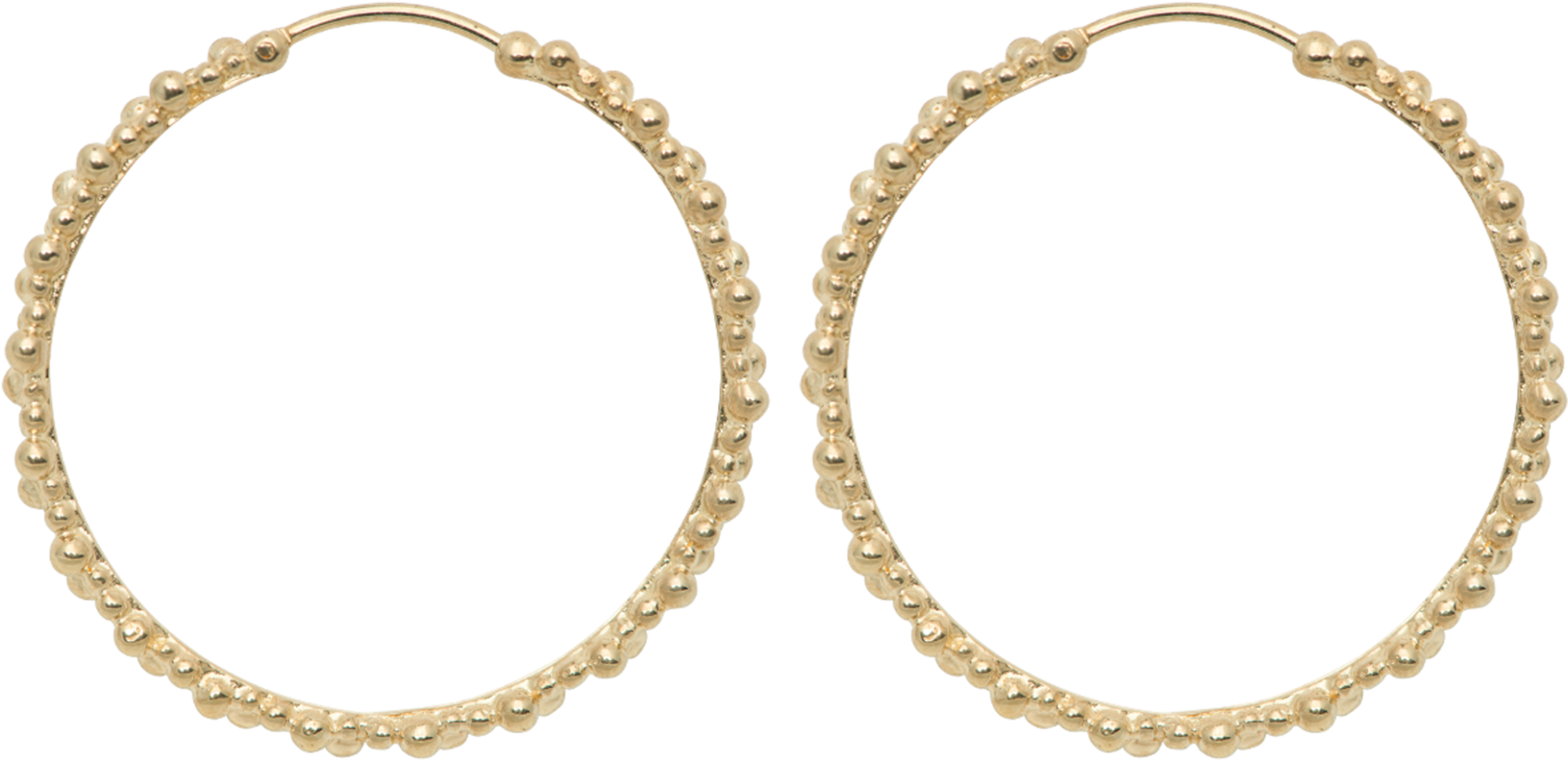 Cluster Hoop Earring - Earring (1665x1800), Png Download