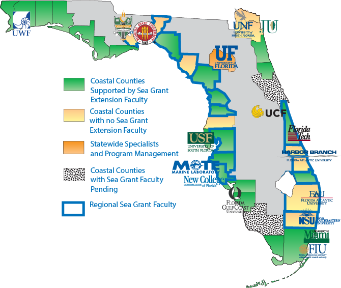 Campus Coordinators - Universities In Florida (670x566), Png Download