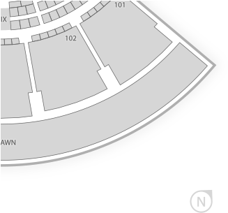 Verizon Wireless Amphitheatre Seating Chart Parking - Circle (350x350), Png Download