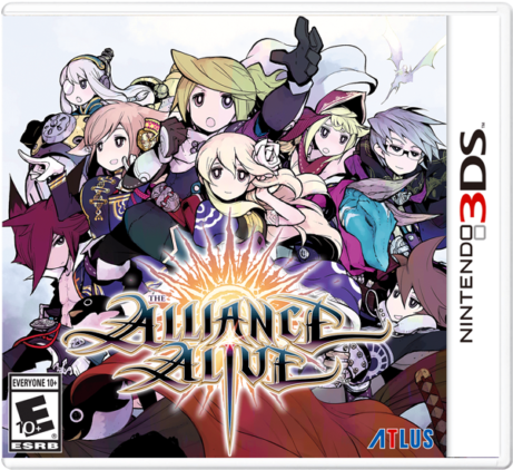 Platform - 3ds - Alliance Alive [3ds Game] (460x571), Png Download