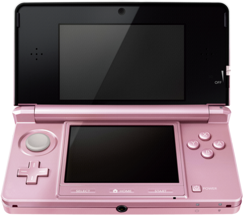 3ds Konsole Korallenrosa [de-version] - Nintendo 3ds Pink (500x446), Png Download