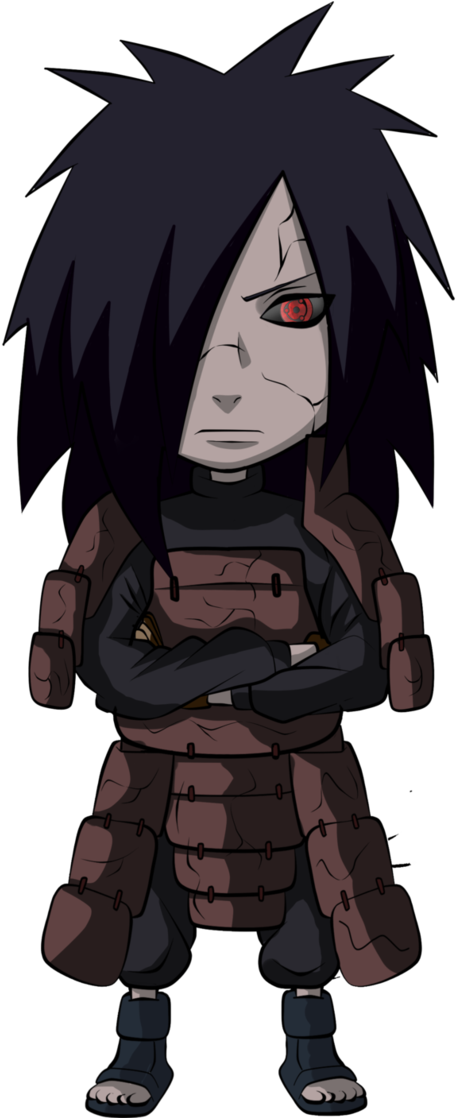 Chibi Madara By Tazawa - Personagens De Naruto Chibi Png (715x1117), Png Download