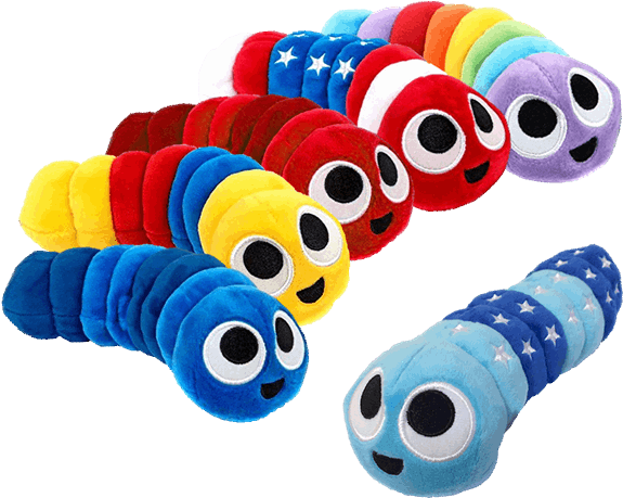 1 Of - Slither Io Snakes Plush (600x600), Png Download