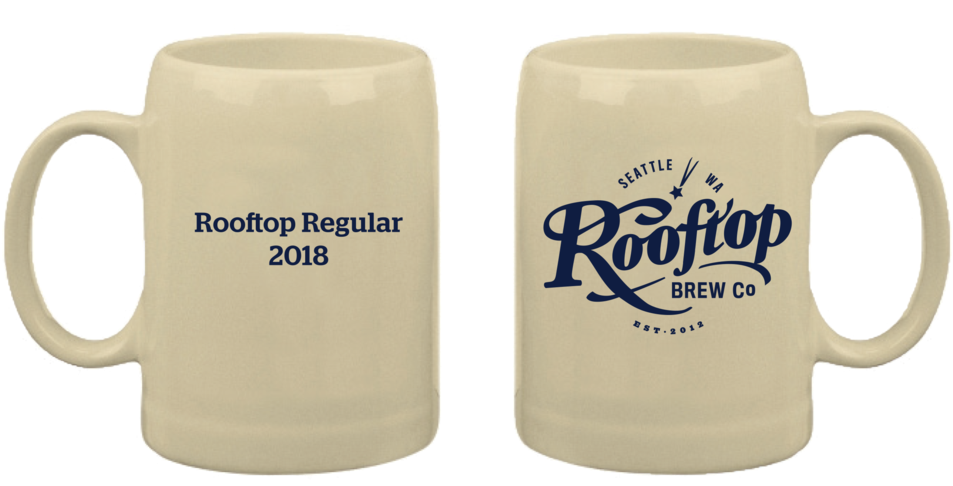 Rooftop Pint Club - Coffee Cup (1000x511), Png Download