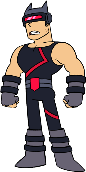 Laserblast - Ok Ko Shadowy Figure (335x626), Png Download
