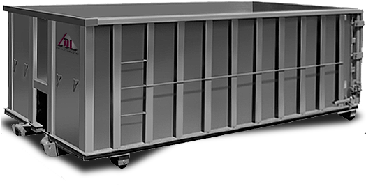 Roll Off Dumpster Clipart 9 Jpg - 15 Yard Dumpster Rentals (523x273), Png Download