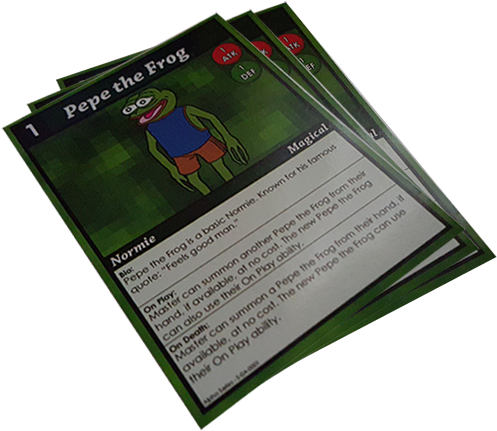 Rare Pepe Cards - Samsung Galaxy (500x450), Png Download