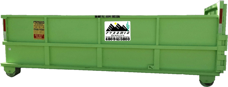 Roll-off Container & Construction Dumpster Services - Fence (800x308), Png Download