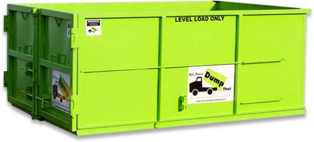 Your Residential Friendly Dumpsters For Portland - Bin There Done That Dumpster (656x332), Png Download