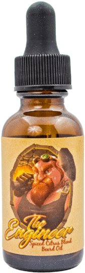 A Spiced Citrus Beard Oil - Beard Oil (550x550), Png Download