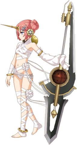 Sprite Servant 176 3 - Frankenstein Saber Costume (300x510), Png Download