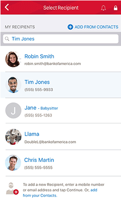 Send - Bank Of America Quickpay With Zelle (281x578), Png Download