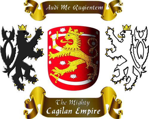 Cagilan Empire - Finland Coat Of Arms Tile Coaster (500x400), Png Download
