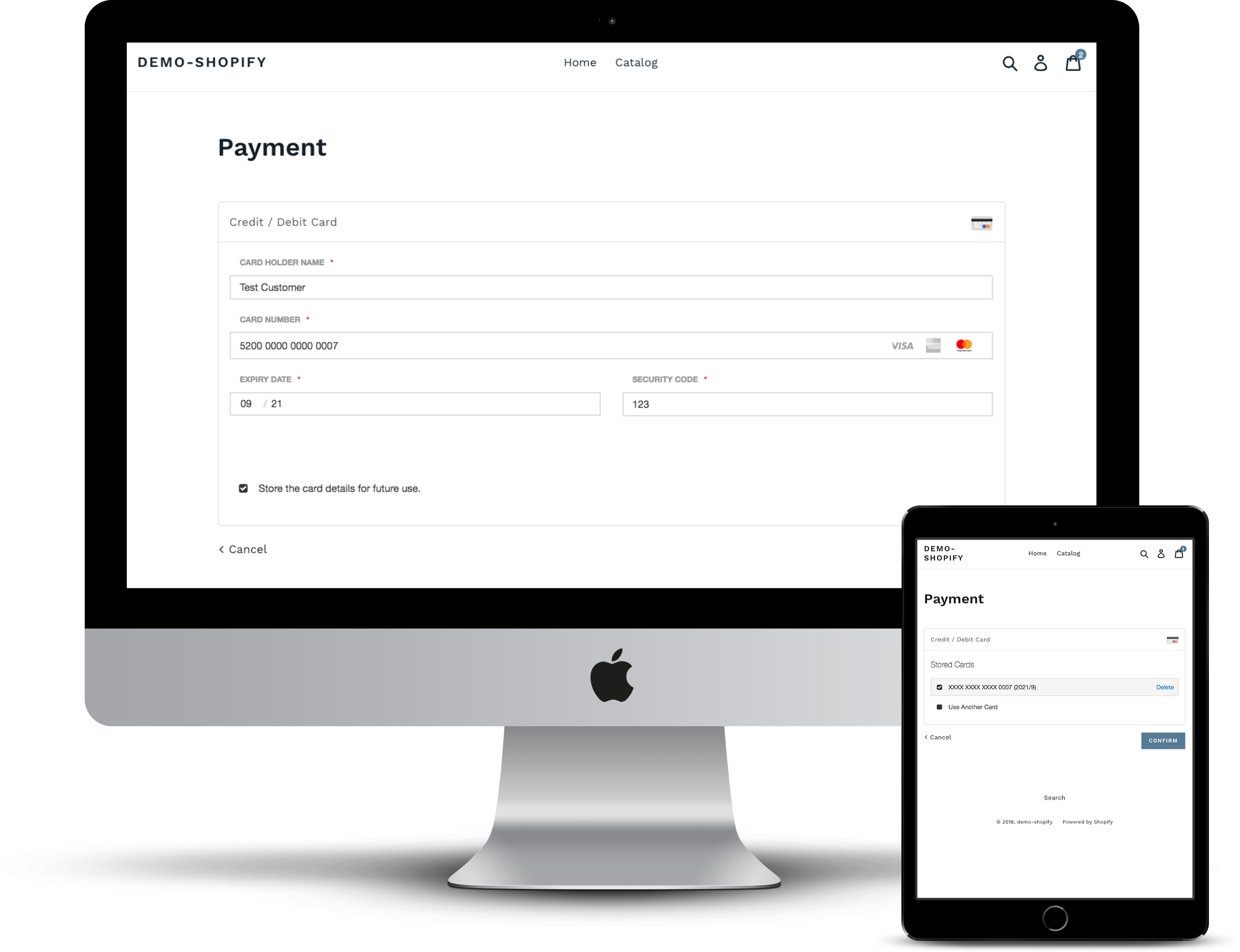 Wallee Enables Integrated Payment Forms In Shopify - Website (2679x2057), Png Download