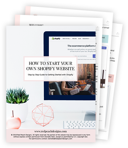 Get My Getting Started With Shopify Guide For Free - Paper (450x500), Png Download