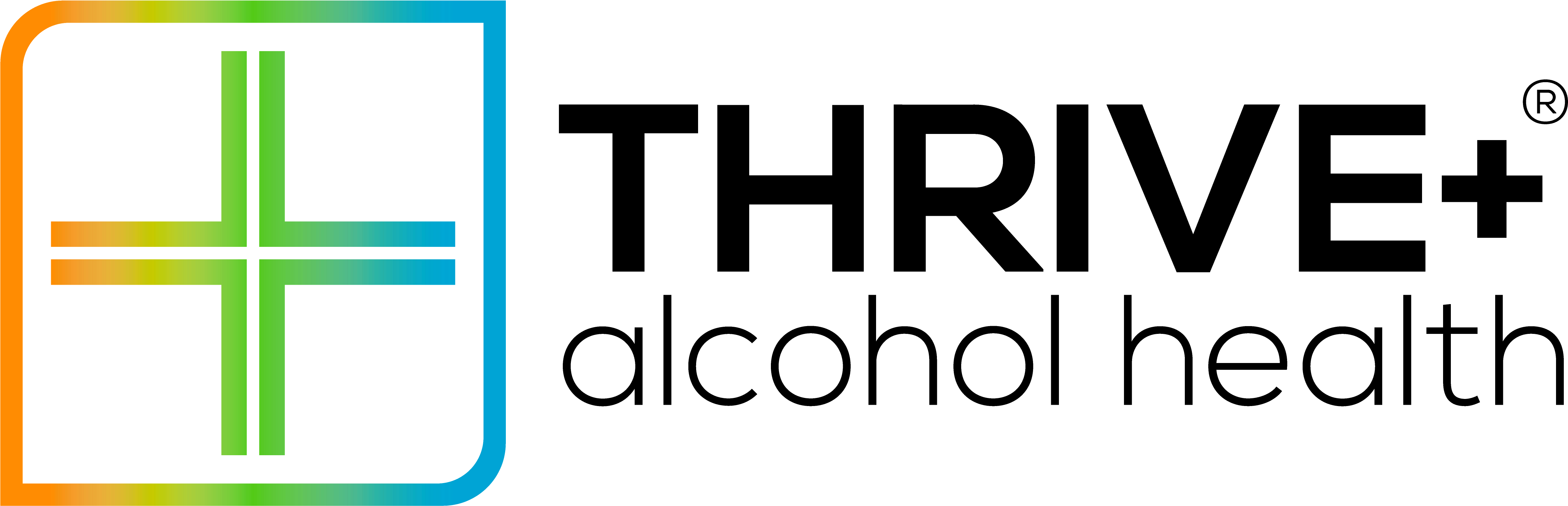 Thrive - Thrive+ Logo Alcohol Aid (5412x2081), Png Download