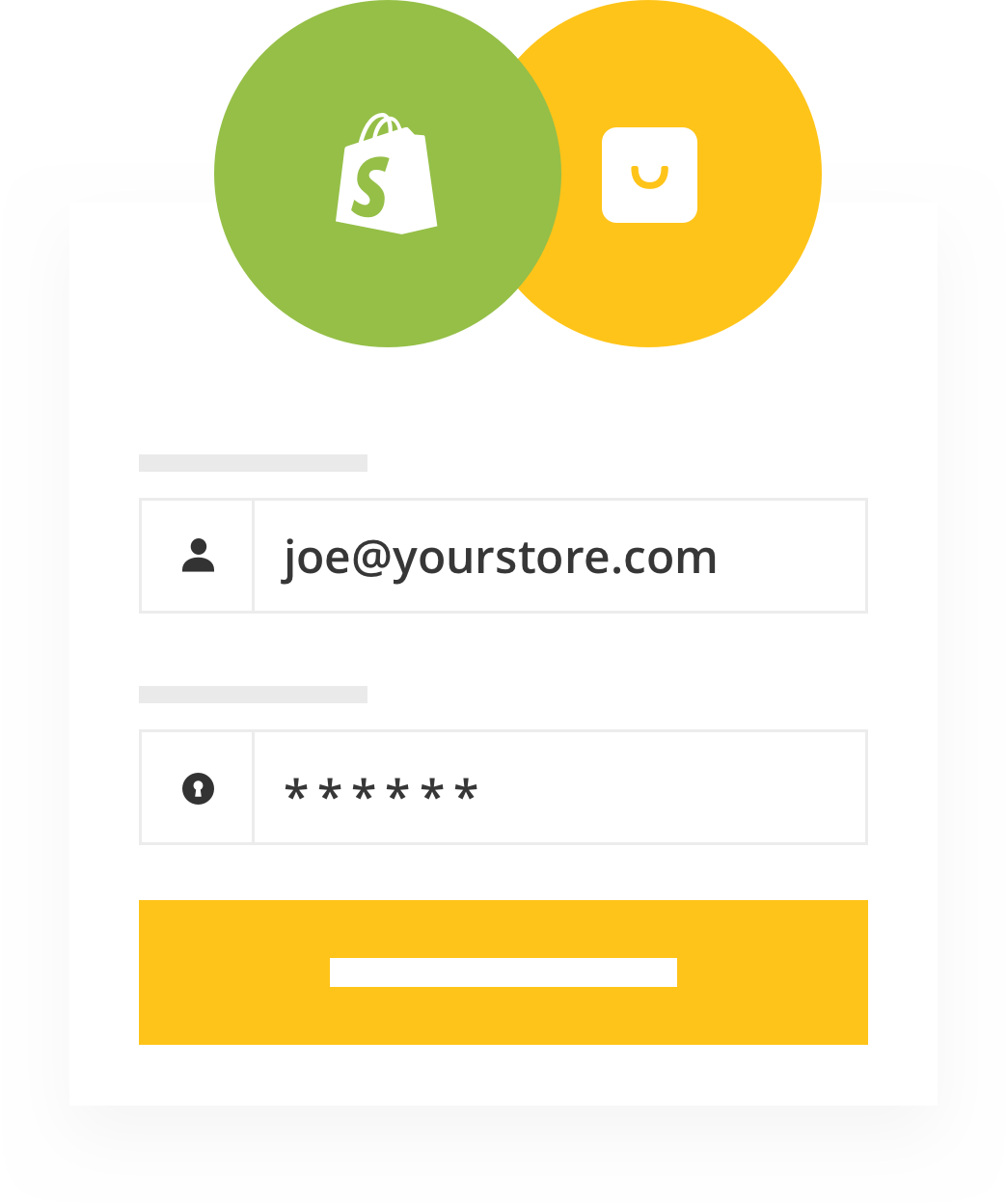 One Login For Your Store And Your Rewards - Shopify (1044x1248), Png Download