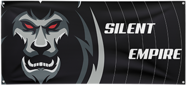 Silent Empire Team Flag - Skull (480x480), Png Download