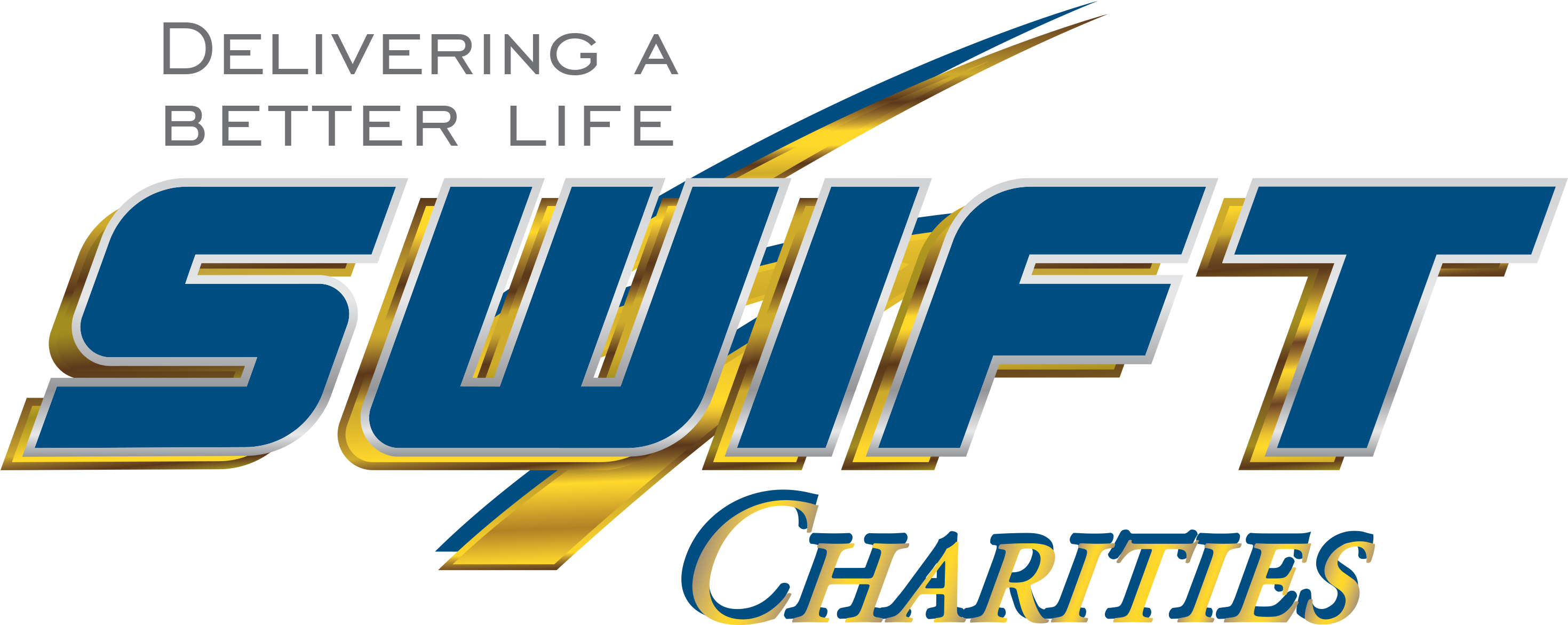 Swift Charities Logo - Swift Transportation Logo (2938x1226), Png Download