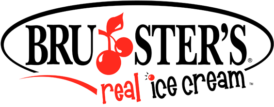 Brusters Logo - Bruster's Ice Cream (600x400), Png Download