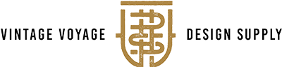 Vintage Voyage Design Co - Design (1020x250), Png Download